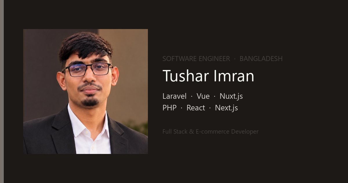 What I look for in a full stack codebase — article by Tushar Imran