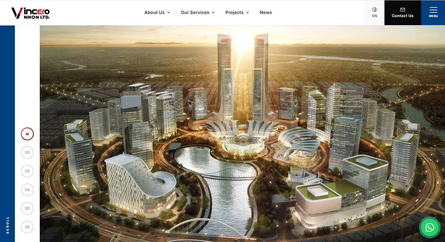 Vincero Nihon — web project by software engineer Tushar Imran